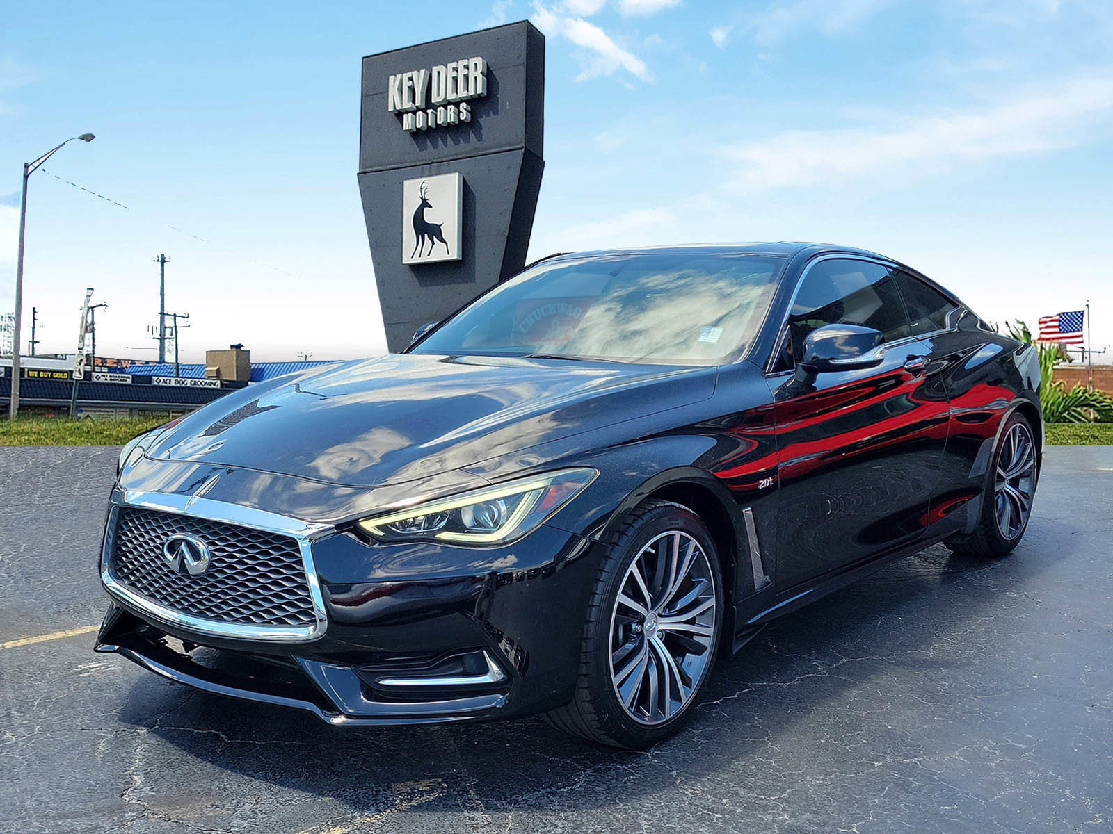 Used 2017 INFINITI Q60 2.0t w/ Moonroof Package