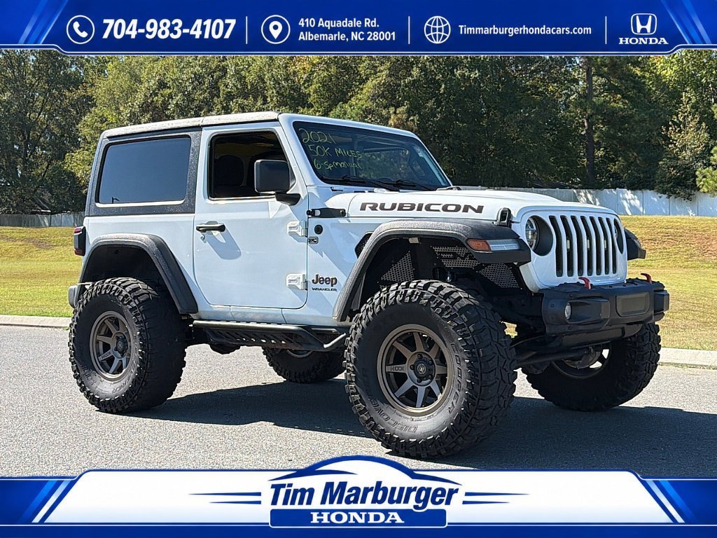 Used 2021 Jeep Wrangler Rubicon AWD/4WD image 1
