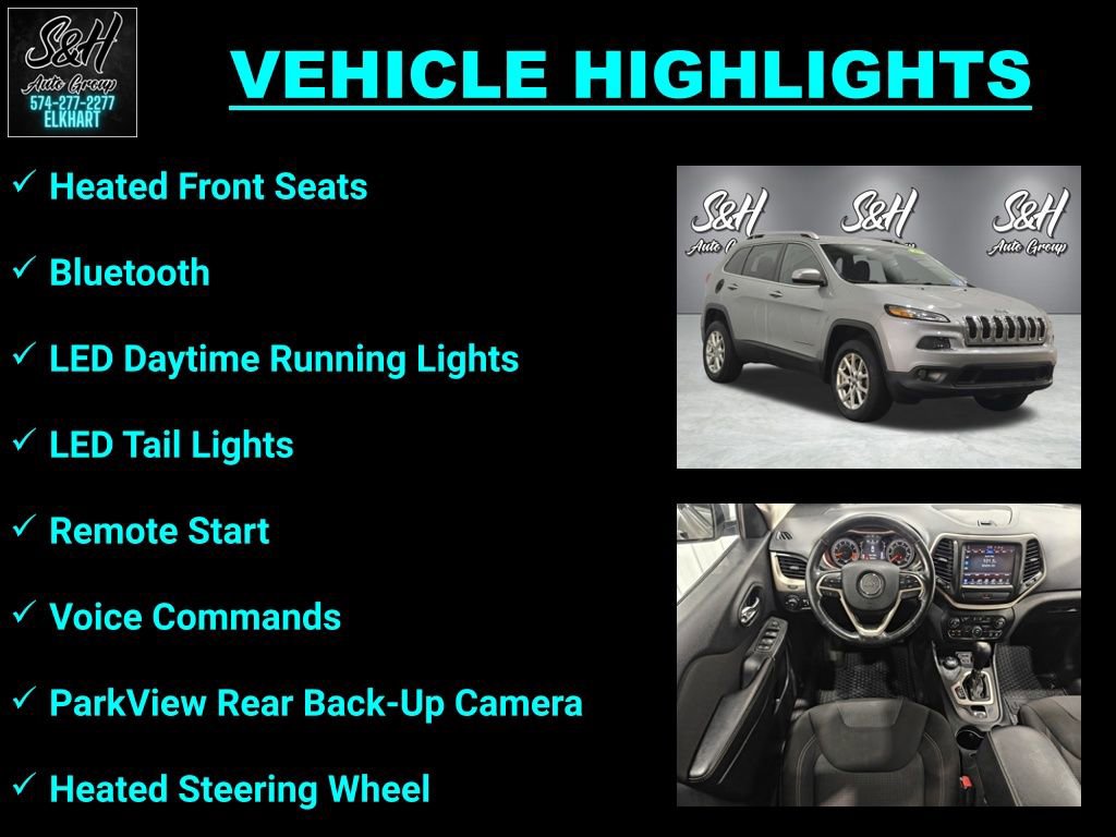 Used 2015 Jeep Cherokee Latitude w/ Cold Weather Group image 3