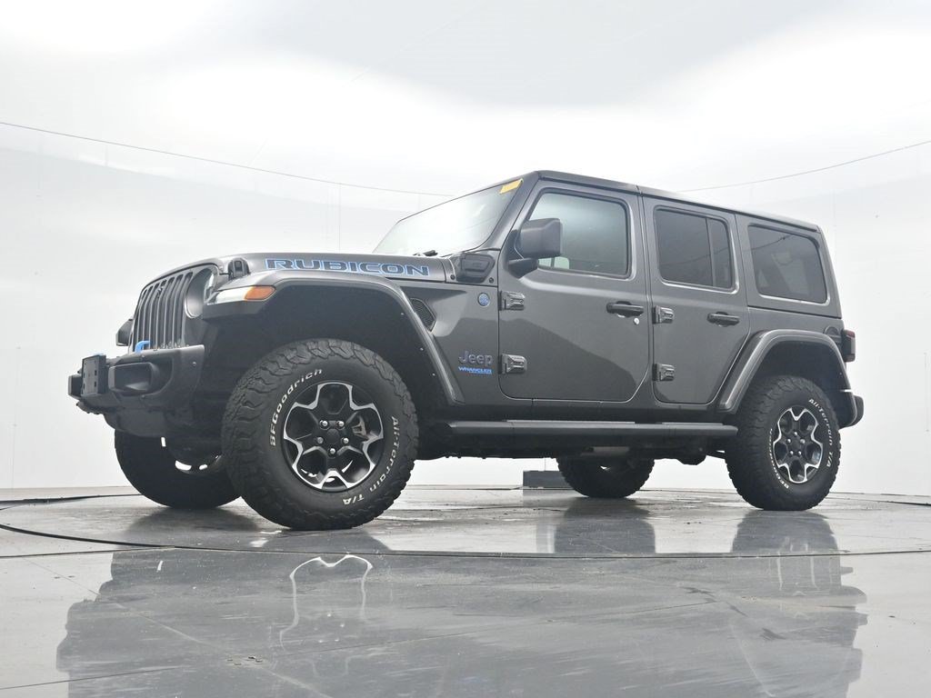 Used 2021 Jeep Wrangler Unlimited Rubicon 4xe w/ Steel Bumper Group AWD/4WD image 26
