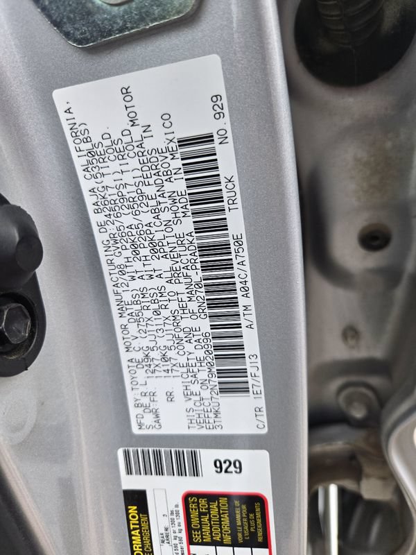 Used 2009 Toyota Tacoma PreRunner RWD image 27