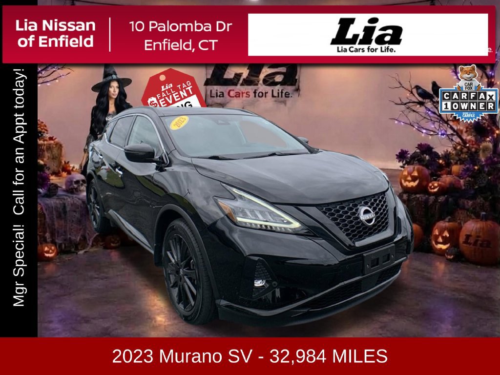 Used 2023 Nissan Murano SV w/ SV Midnight Edition Package