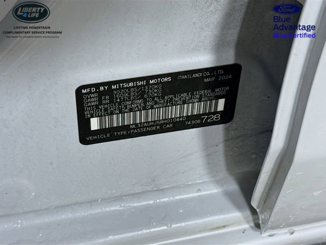 Used 2024 Mitsubishi Mirage ES image 29