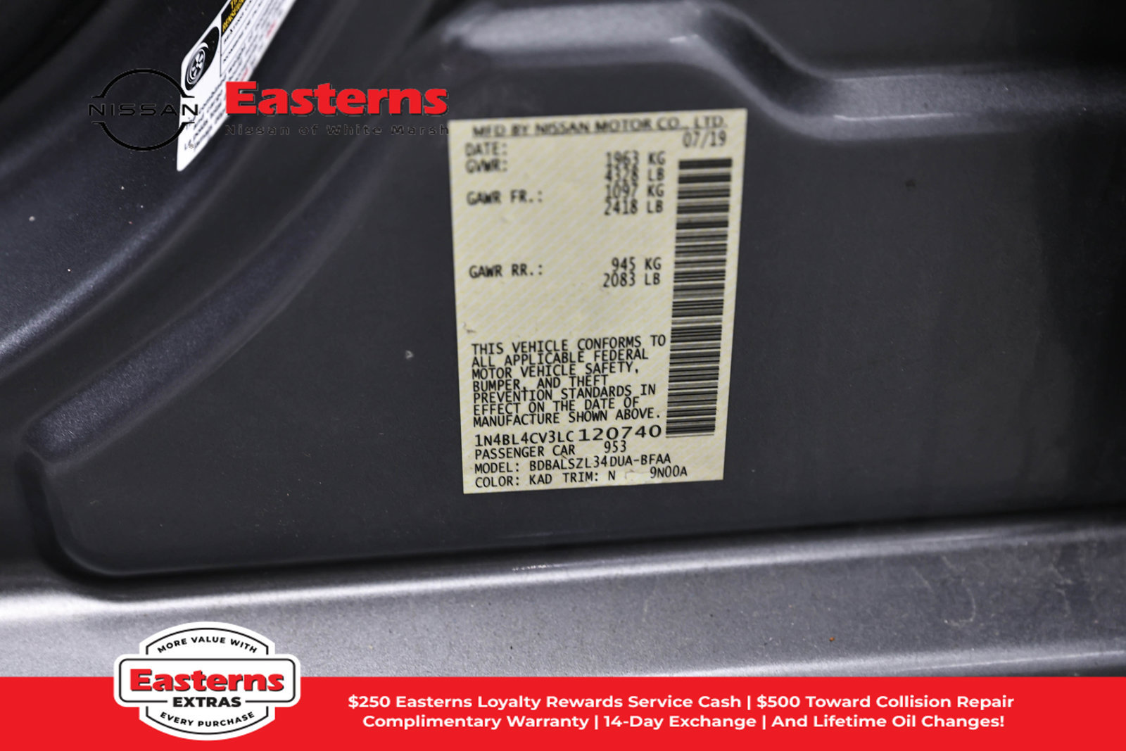 Used 2020 Nissan Altima 2.5 SR FWD image 34