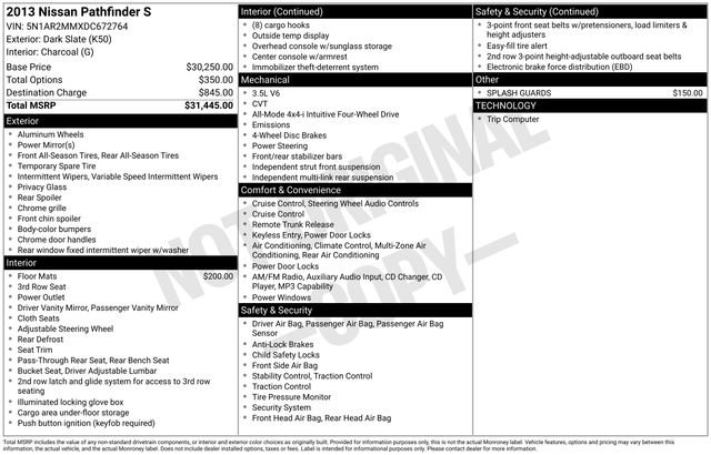 Used 2013 Nissan Pathfinder S image 23
