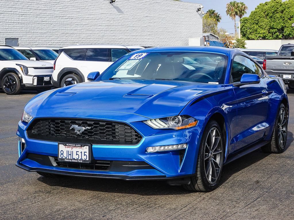 Used 2019 Ford Mustang Premium w/ Wheel & Stripe Package RWD image 4