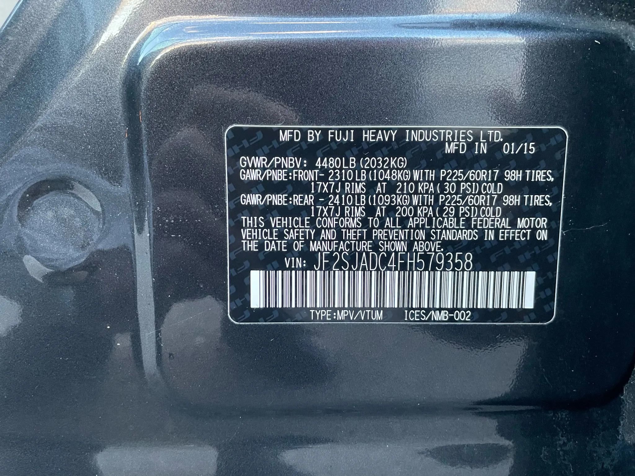 Used 2015 Subaru Forester 2.5i Premium w/ All-Weather Package image 54