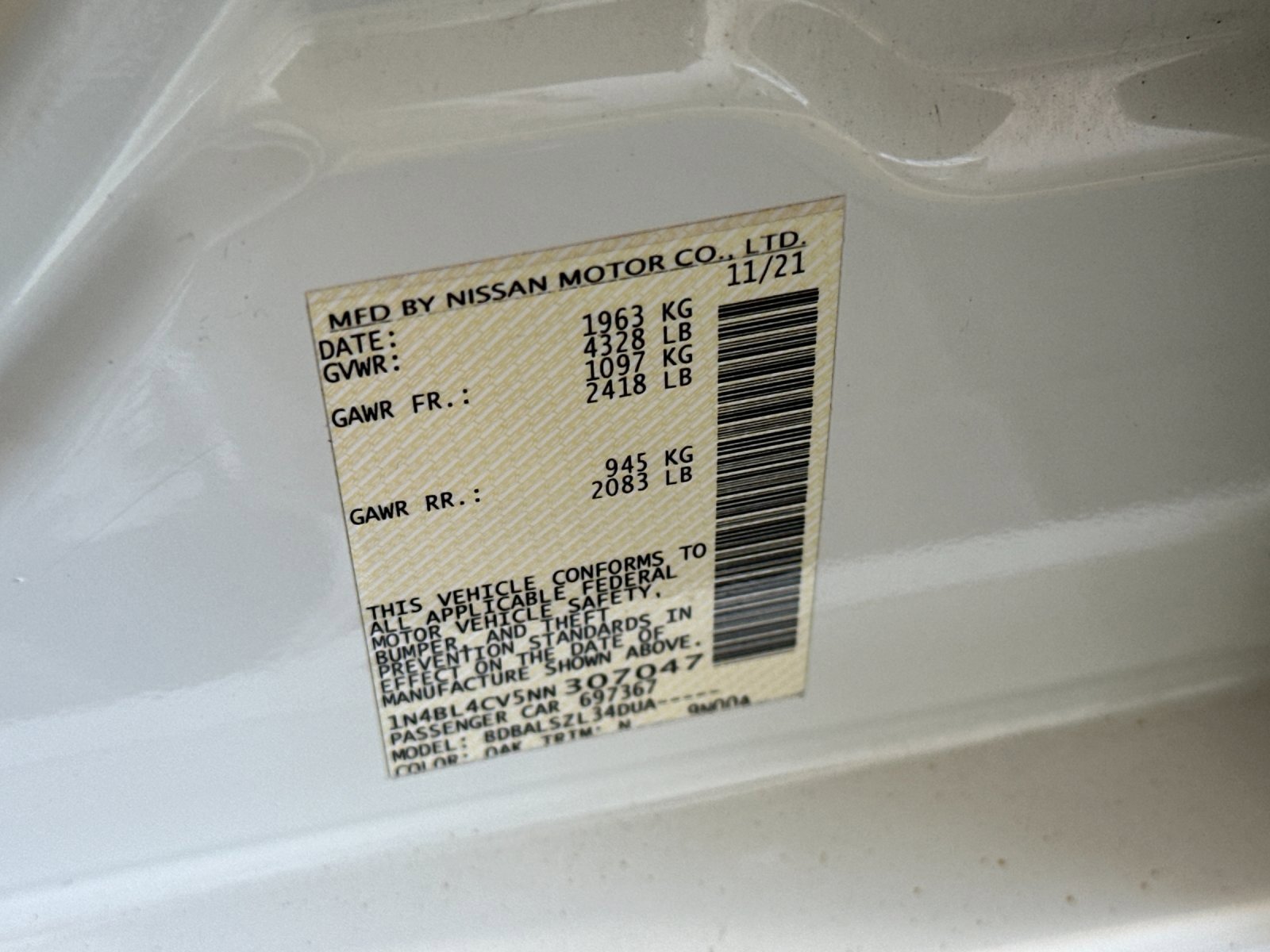 Used 2022 Nissan Altima 2.5 SR image 33