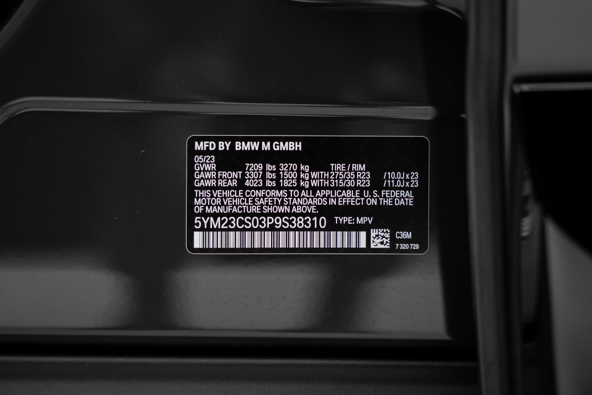 Used 2023 BMW XM AWD/4WD image 58