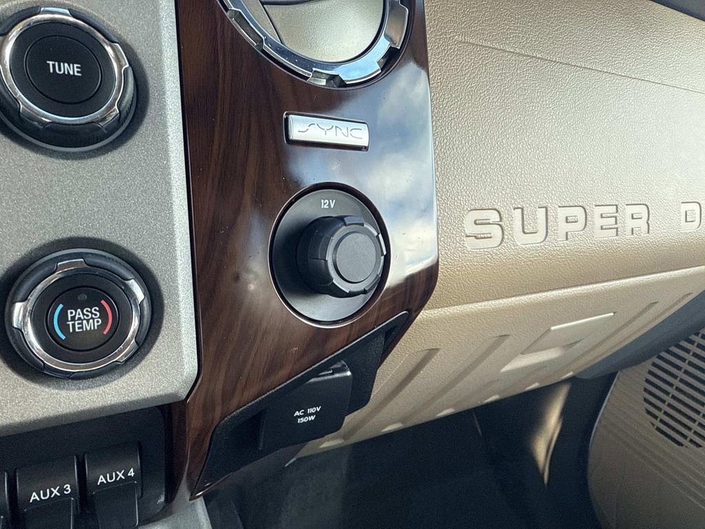 Used 2015 Ford F350 Lariat w/ Snow Plow Prep Package image 27