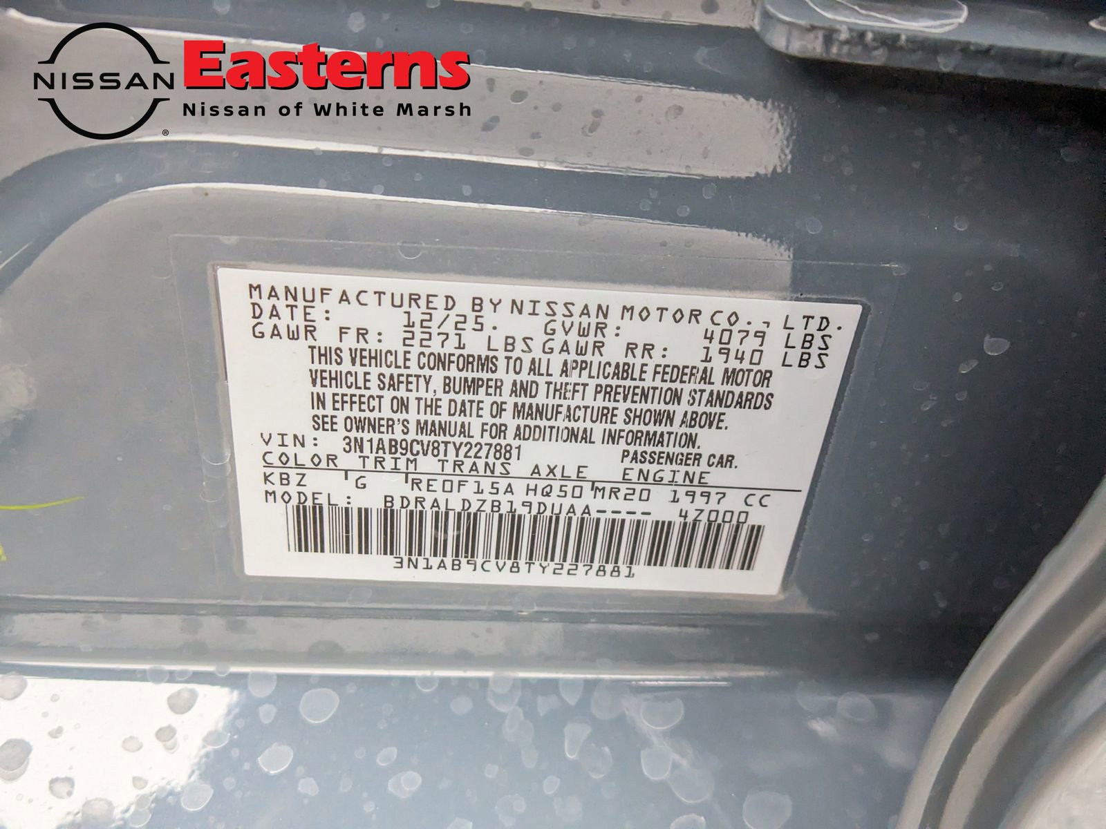New 2026 Nissan Sentra SV w/ Floor Mat Package FWD image 28