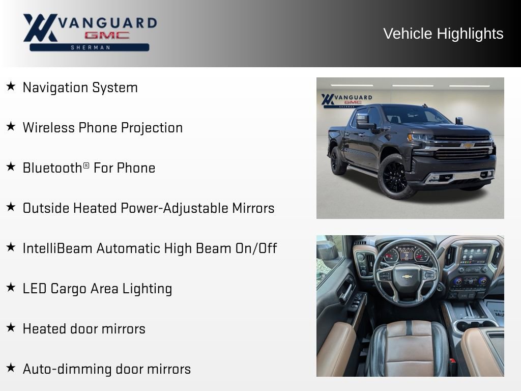 Used 2021 Chevrolet Silverado 1500 High Country w/ Technology Package image 5