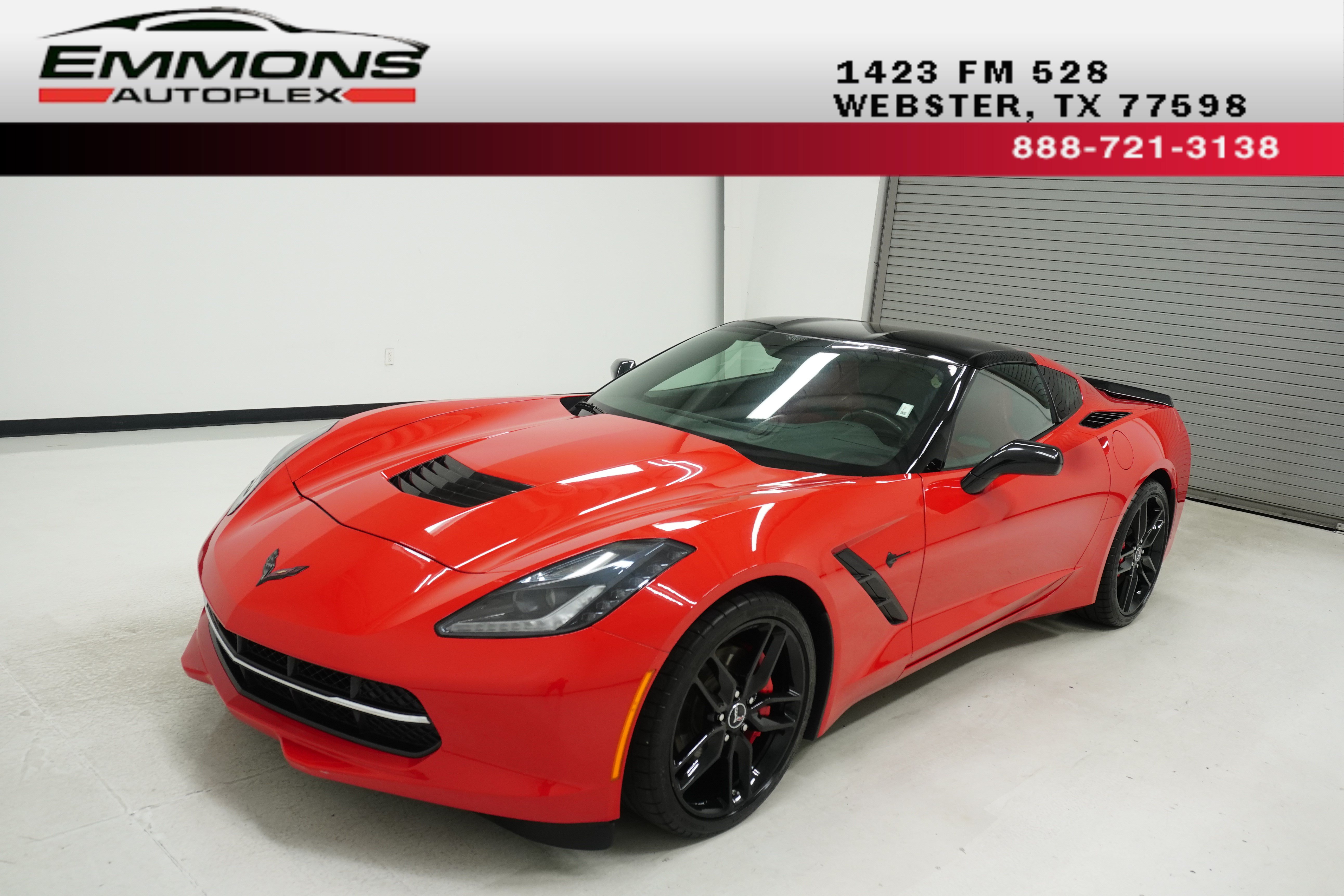 Used 2015 Chevrolet Corvette Stingray Coupe w/ ZF1 Appearance Package RWD image 1