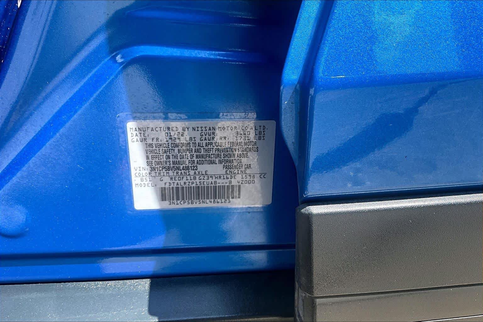 Used 2022 Nissan Kicks S FWD image 36
