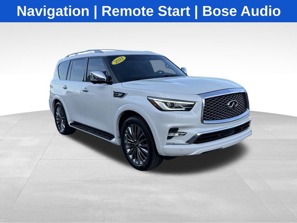 Used 2021 INFINITI QX80 Sensory w/ All-Season Package