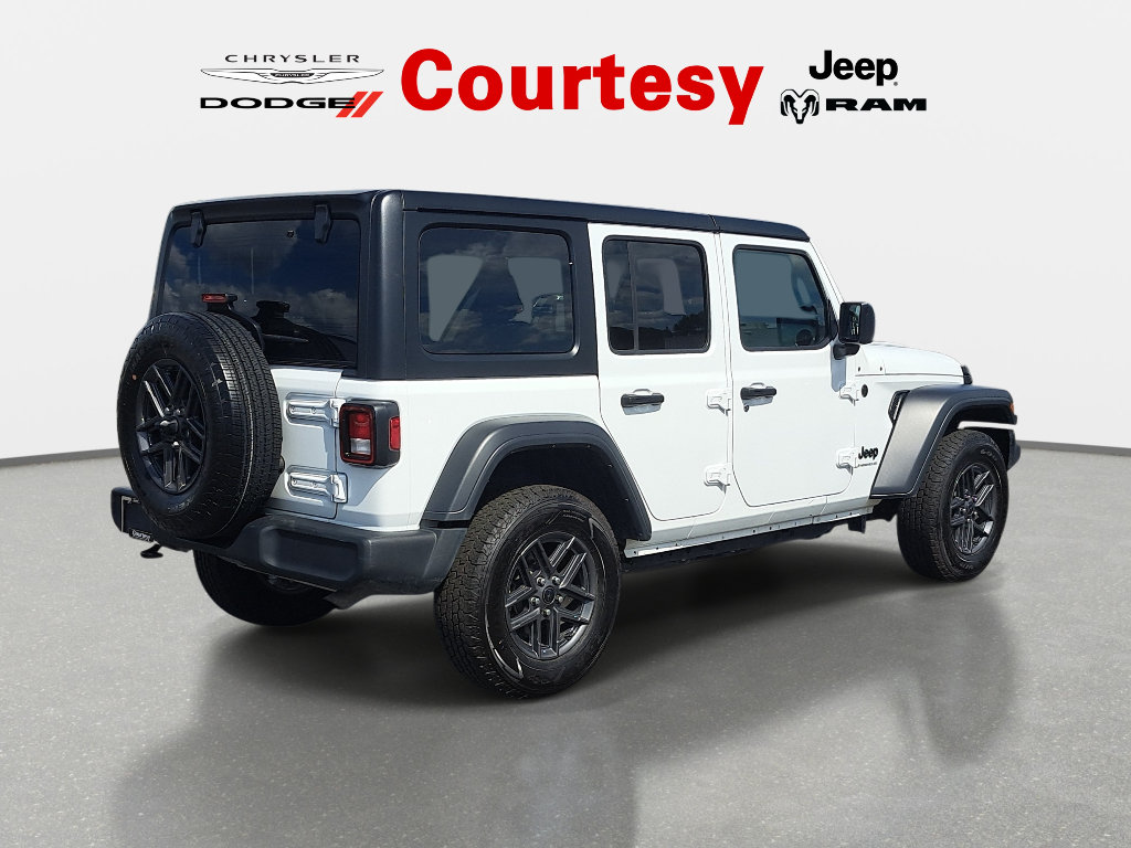 Certified 2024 Jeep Wrangler Unlimited Sport AWD/4WD image 4