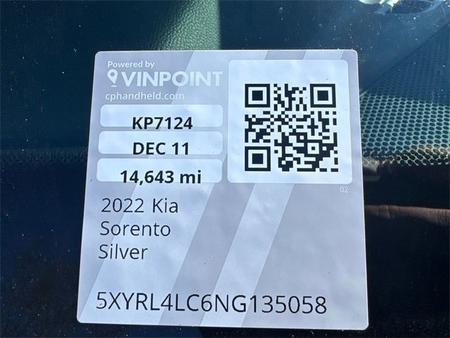 Certified 2022 Kia Sorento S w/ Panoramic Sunroof Package image 8