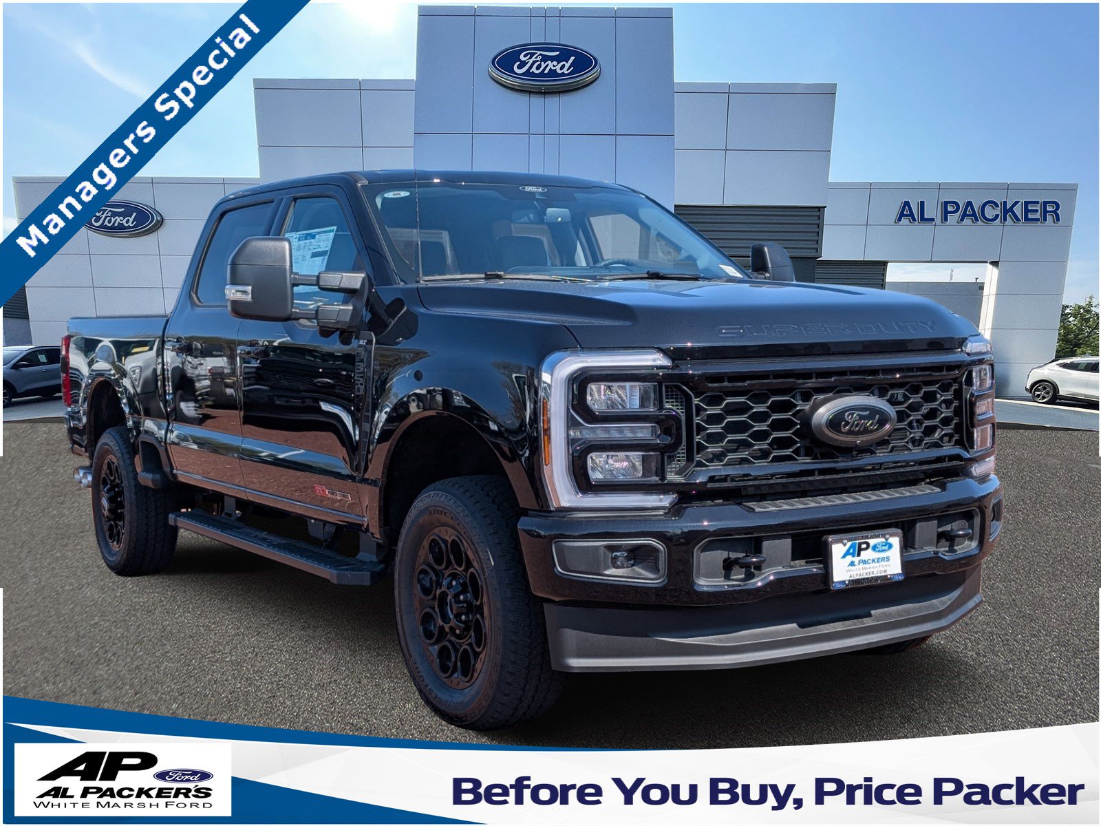 New 2025 Ford F350 XLT w/ Black Appearance Package image 1