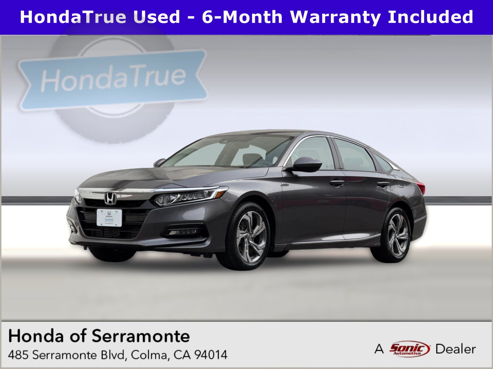 Certified 2018 Honda Accord EX