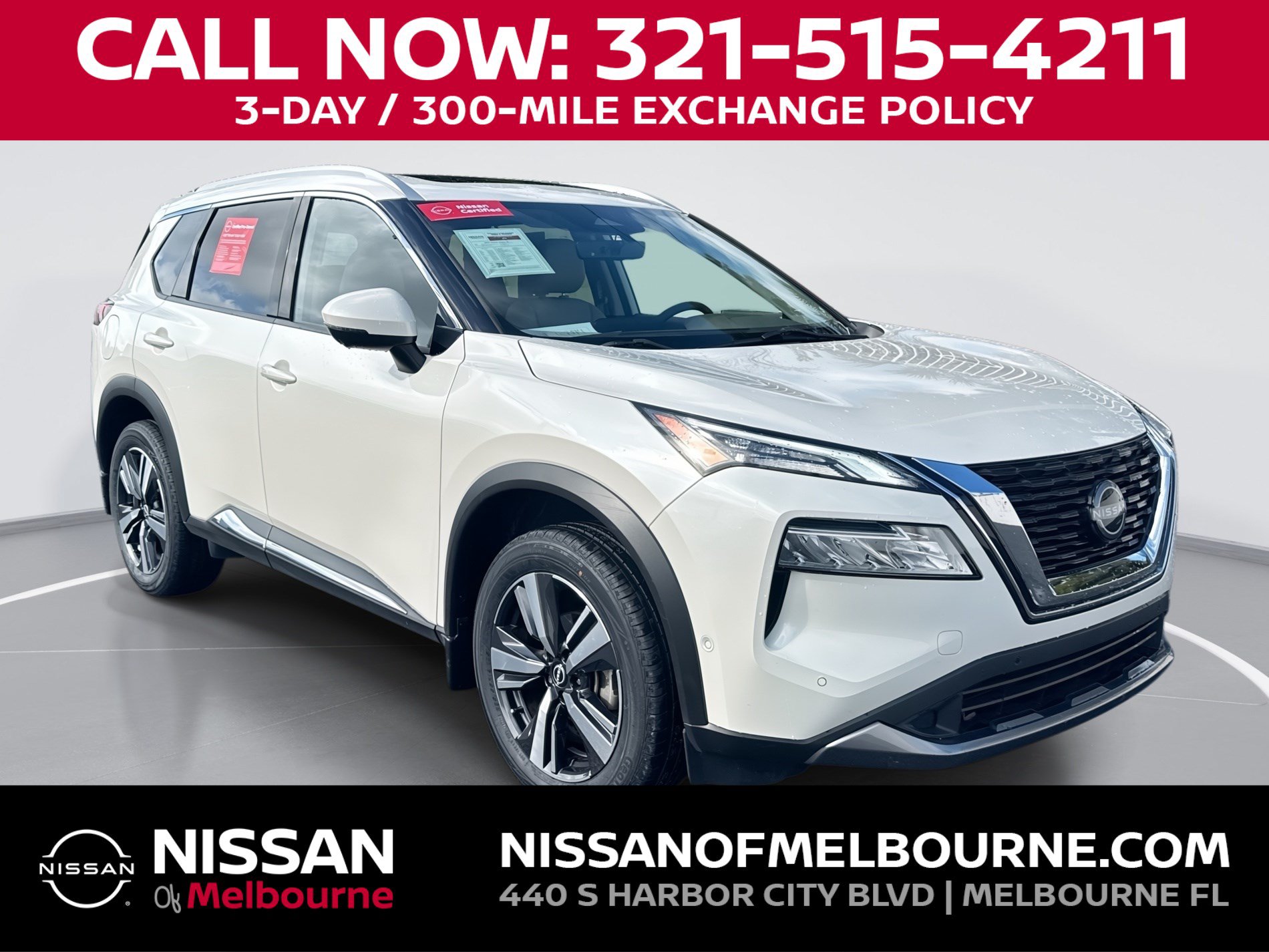 Certified 2023 Nissan Rogue SL w/ SL Premium Package