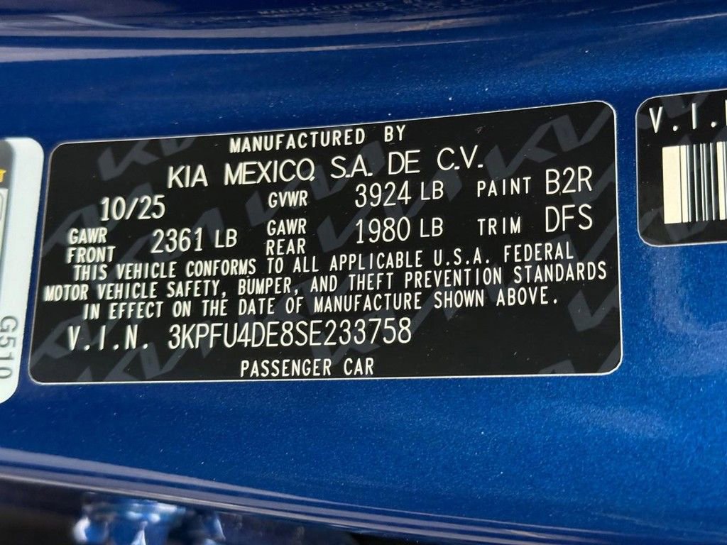 New 2025 Kia K4 EX image 23