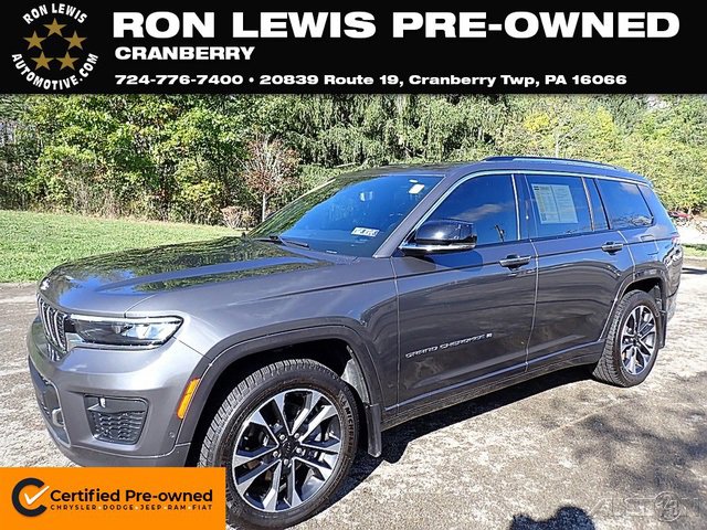 Certified 2021 Jeep Grand Cherokee L Overland w/ Luxury Tech Group IV