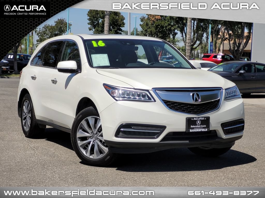 Certified 2016 Acura MDX w/ Technology Package FWD image 1