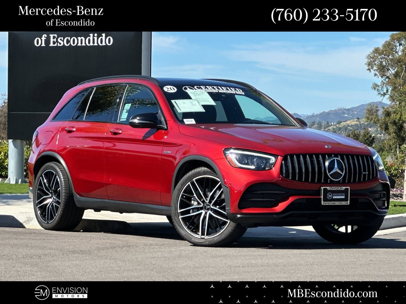 Certified 2020 Mercedes-Benz GLC 43 AMG 4MATIC image 1