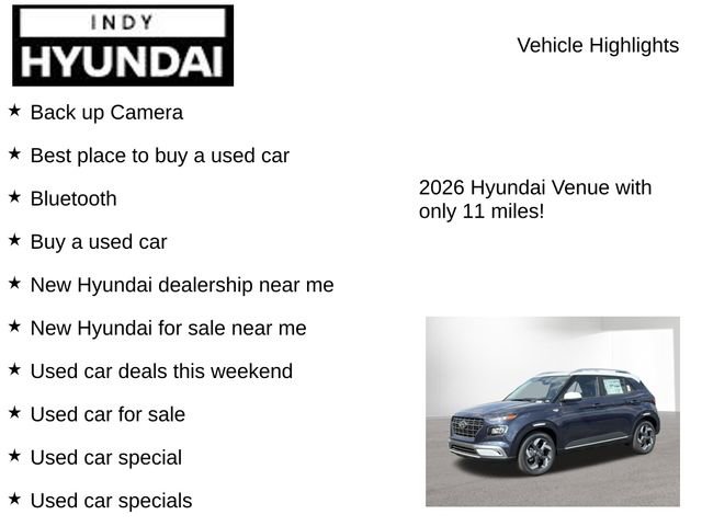 New 2026 Hyundai Venue SEL FWD image 7