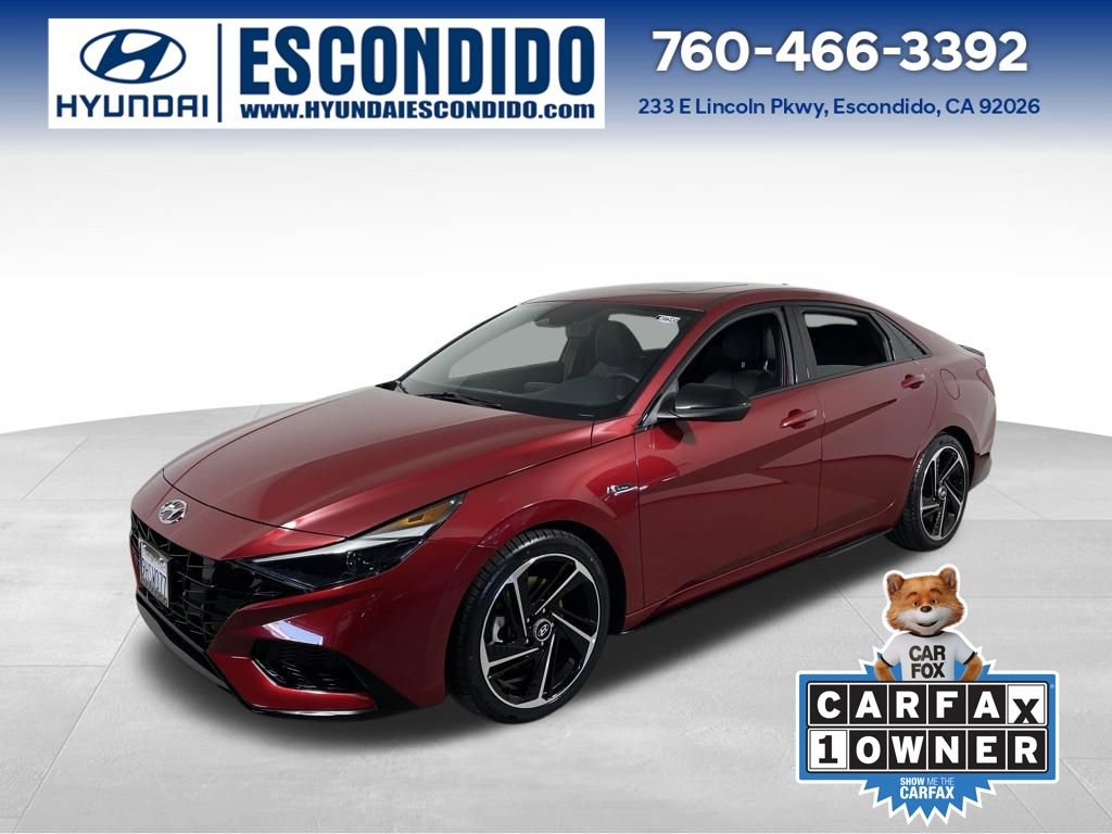 Certified 2023 Hyundai Elantra N Line