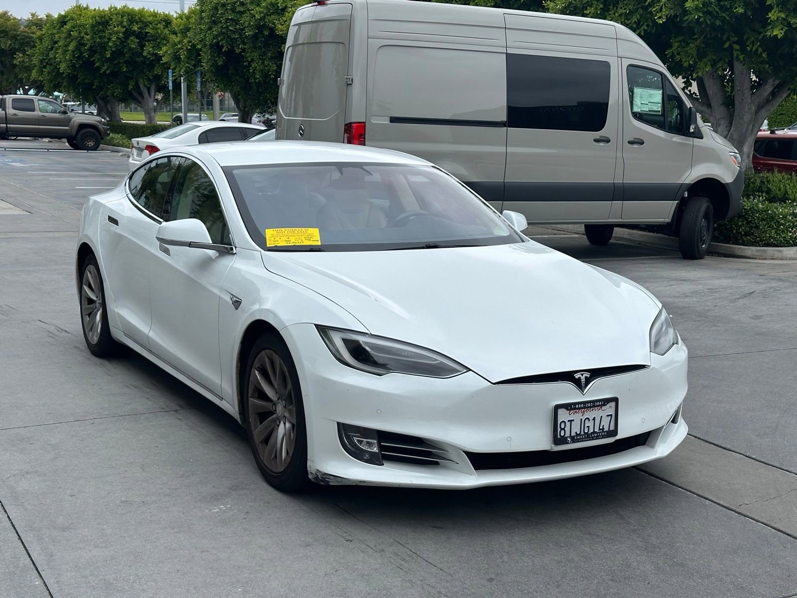 Used 2017 Tesla Model S 75D AWD/4WD image 9