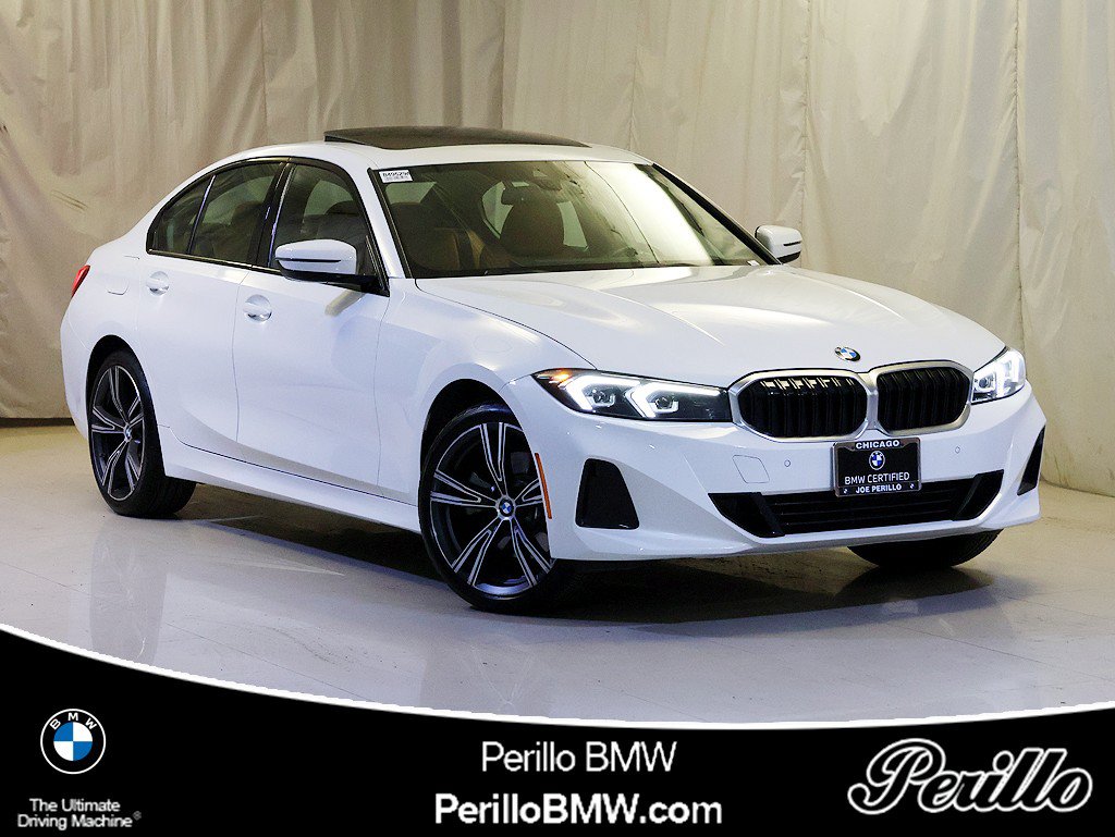 Certified 2023 BMW 330i xDrive Sedan w/ Driving Assistance Package AWD/4WD image 1