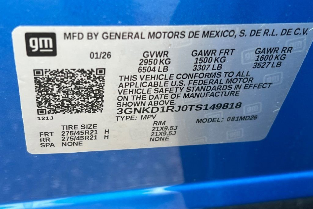 New 2026 Chevrolet Blazer EV RS image 22