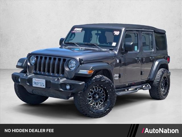 Used 2018 Jeep Wrangler Unlimited Sport AWD/4WD image 1