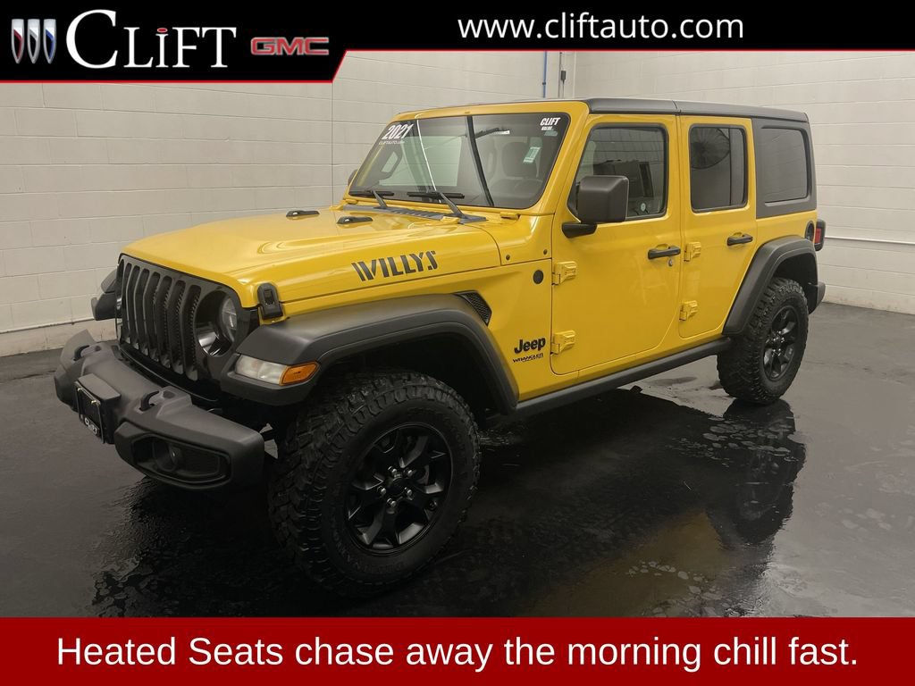 Used 2021 Jeep Wrangler Unlimited Sport AWD/4WD image 1