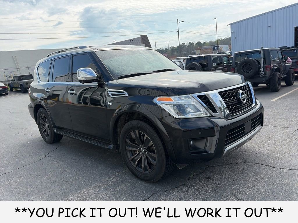 Used 2020 Nissan Armada Platinum w/ Cargo Package image 1