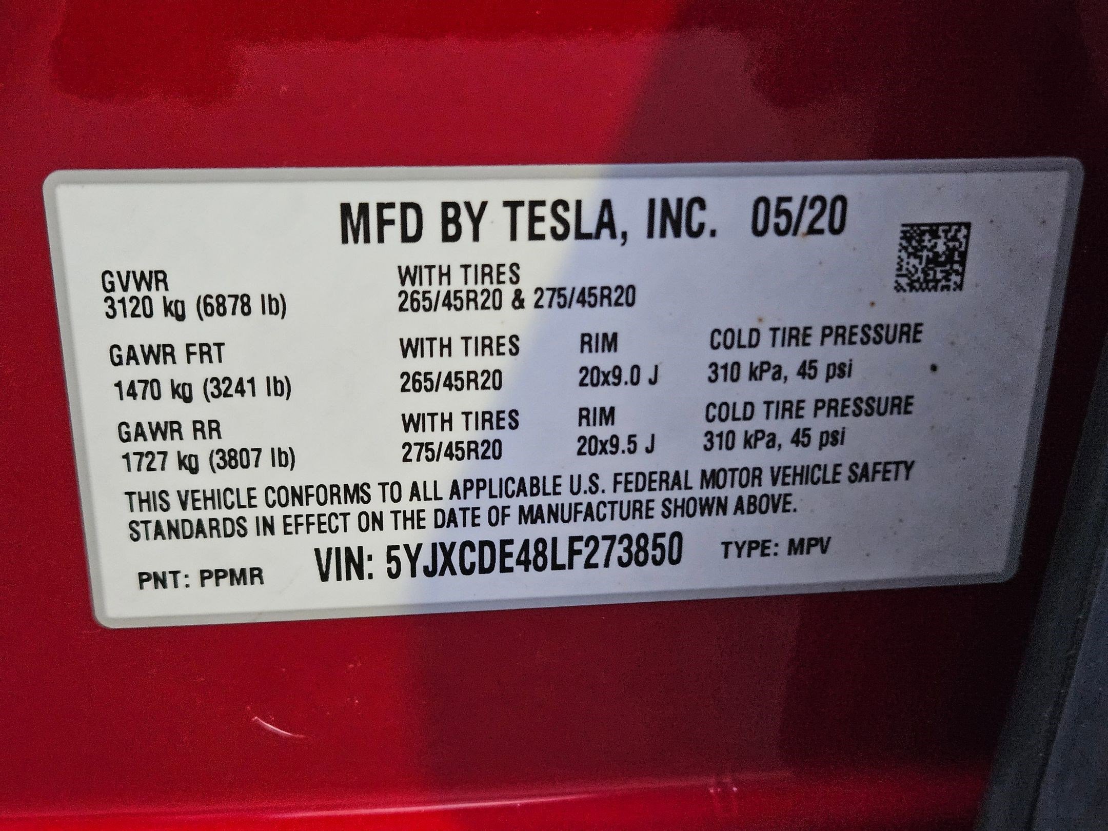 Used 2020 Tesla Model X Performance image 38