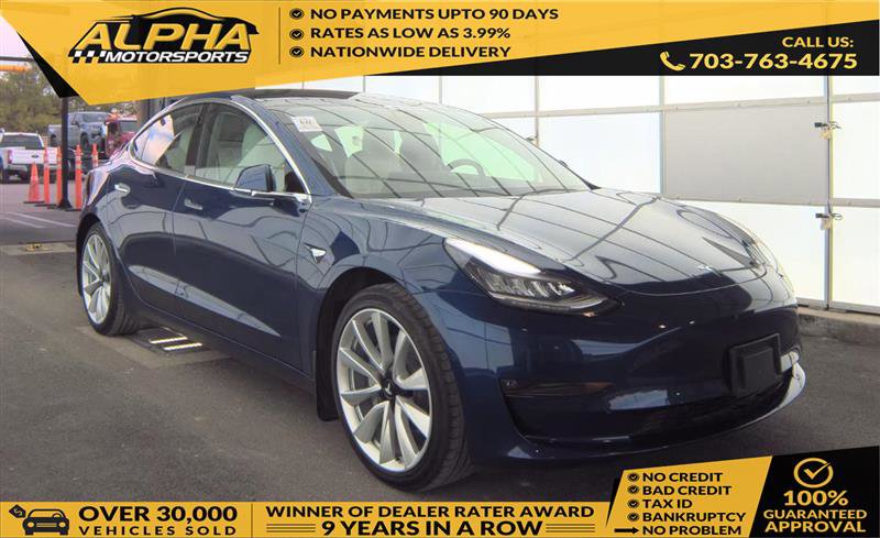 Used 2018 Tesla Model 3 Long Range