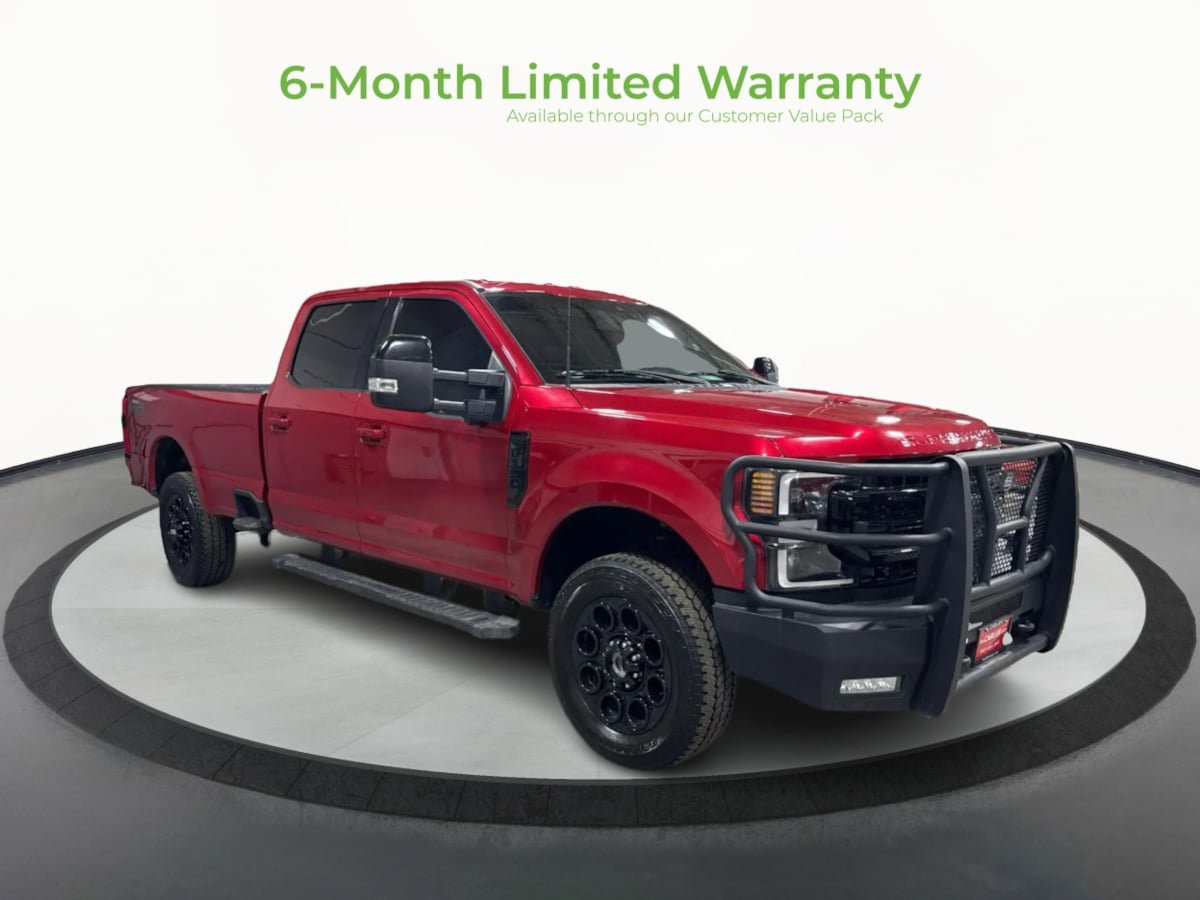 Used 2022 Ford F350 Lariat w/ Black Appearance Package AWD/4WD video 1