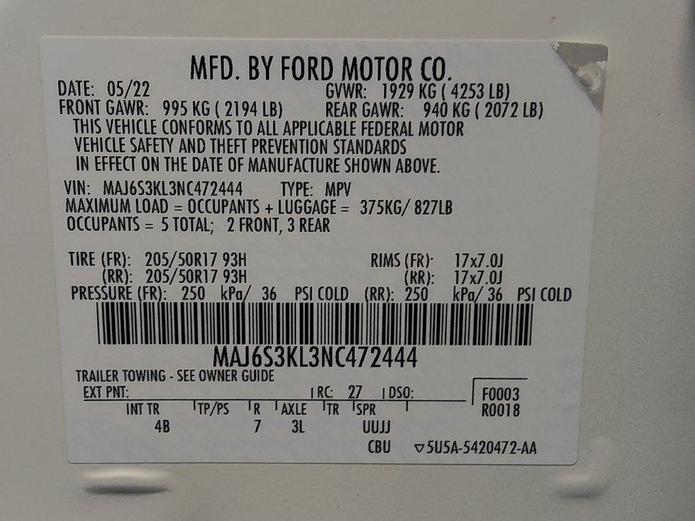 Used 2022 Ford EcoSport Titanium AWD/4WD image 33