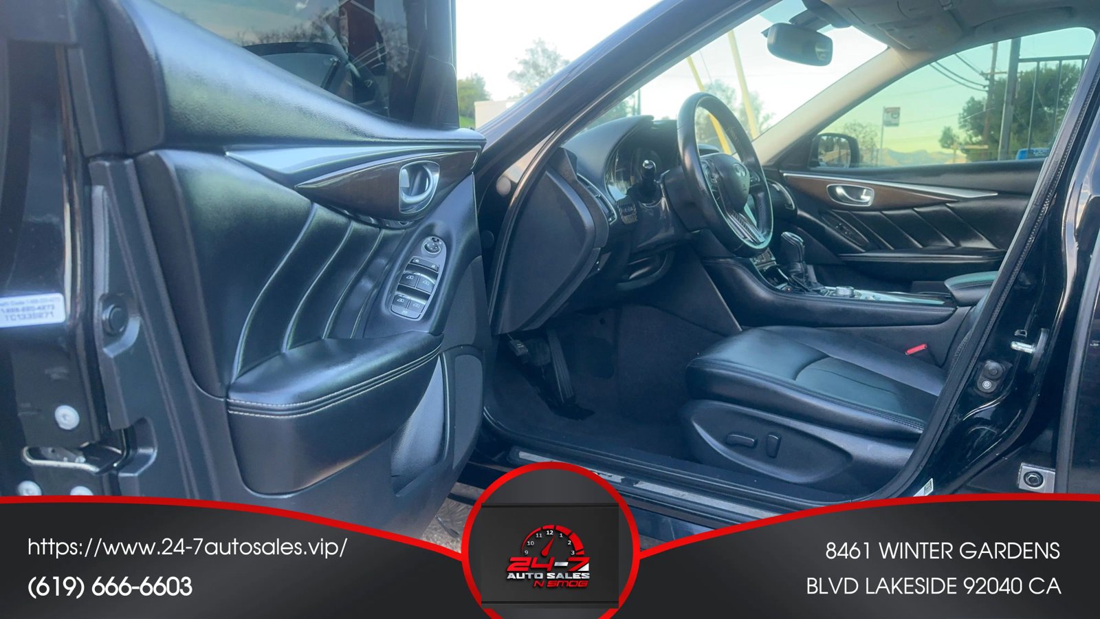 Used 2018 INFINITI Q50 Luxe w/ Essential Package (3.0T Luxe) RWD image 10