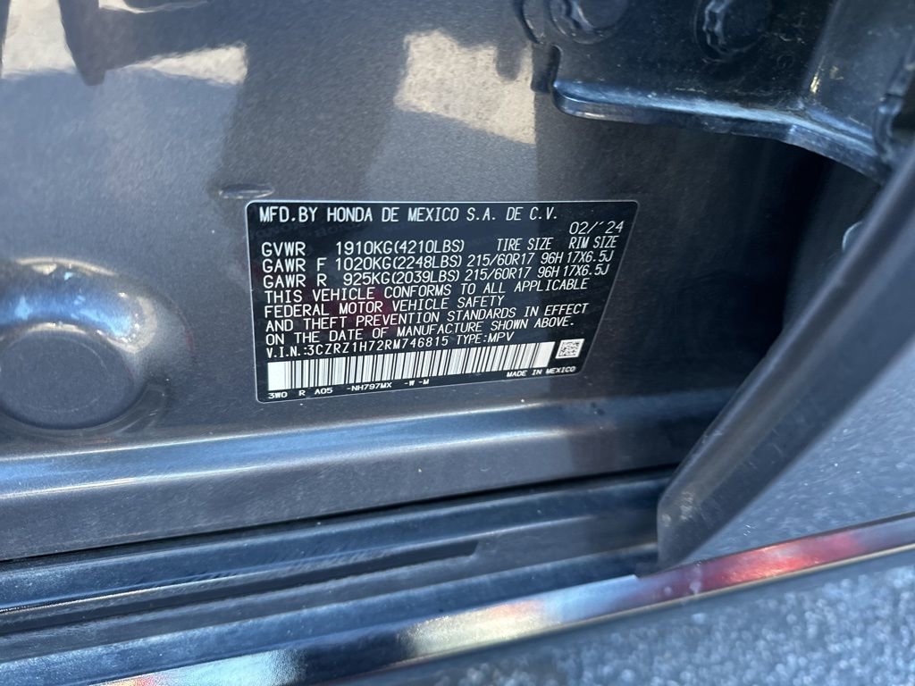 Used 2024 Honda HR-V EX-L image 23