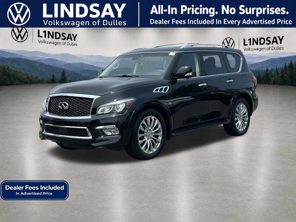 Used 2017 INFINITI QX80 4WD w/ Driver Assistance Package image 4