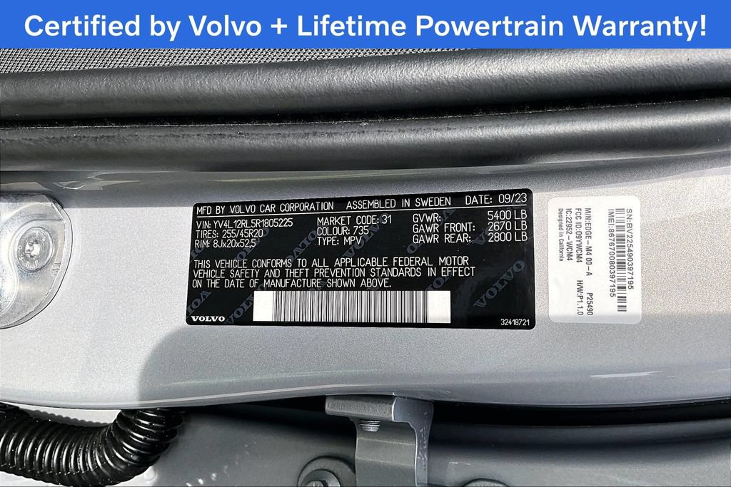 Certified 2024 Volvo XC60 B5 Plus w/ Protection Package Premier AWD/4WD image 45
