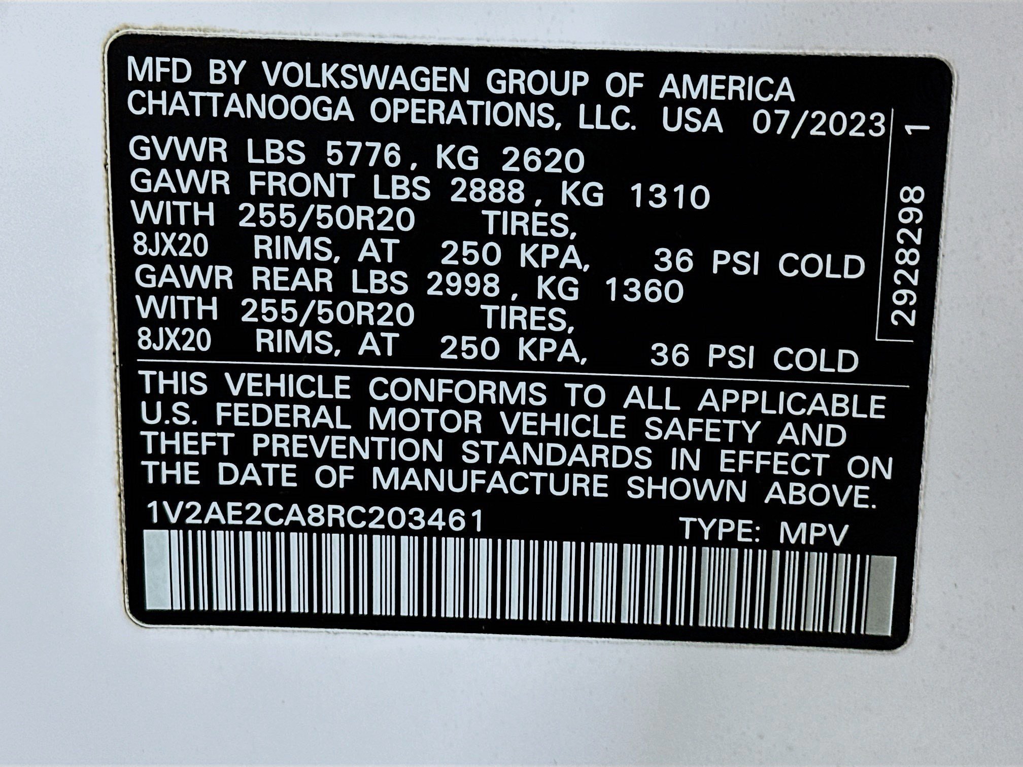 Used 2024 Volkswagen Atlas Cross Sport SEL R-Line AWD/4WD image 35