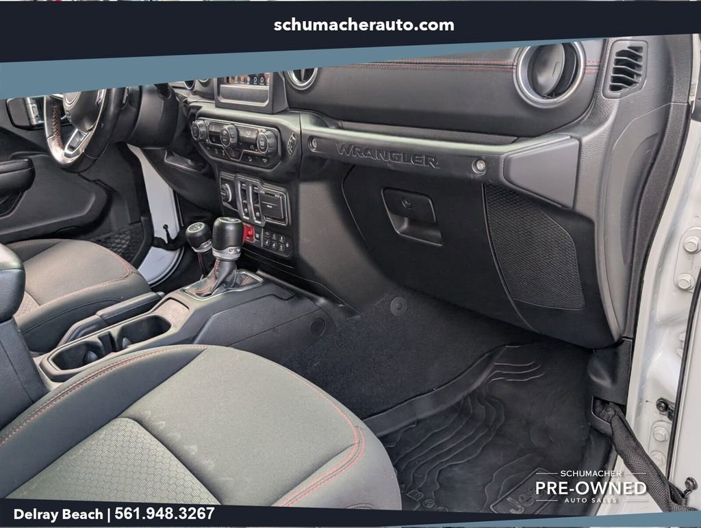 Certified 2020 Jeep Wrangler Rubicon w/ Quick Order Package 28Y AWD/4WD image 14