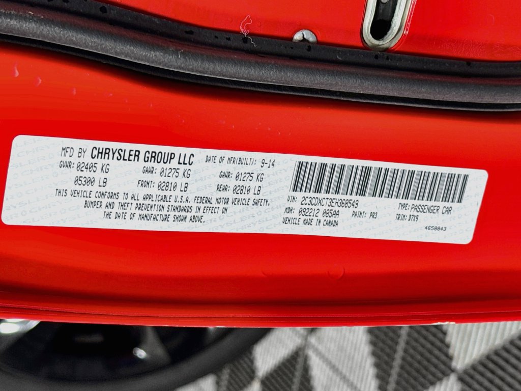 Used 2014 Dodge Charger R/T w/ Blacktop Package RWD image 32