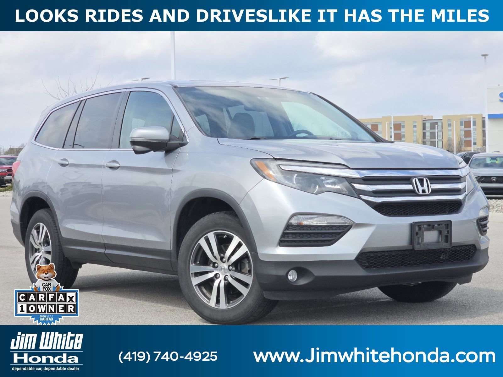 Used 2016 Honda Pilot EX-L image 1