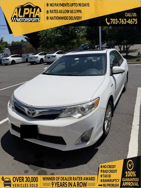 Used 2012 Toyota Camry XLE w/ Leather Pkg FWD image 1