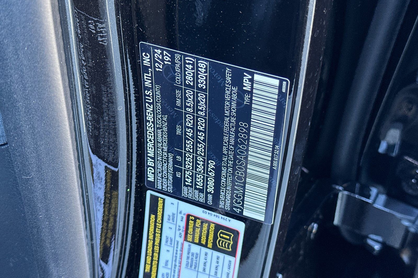 New 2025 Mercedes-Benz EQE 350+ 4MATIC SUV image 45